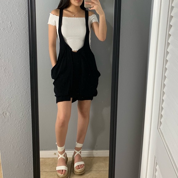 Zara Dresses & Skirts - Black Zara overall dress